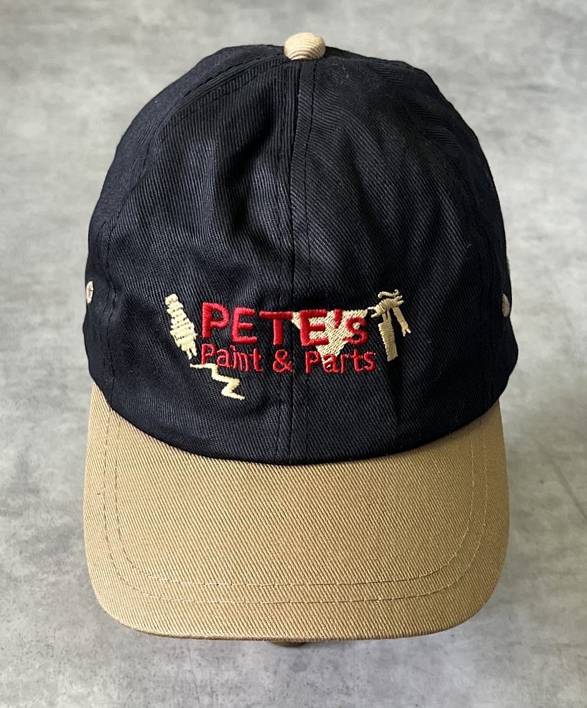 画像2: PETE'S PAINT & PARTS 6パネル ベースボールキャップ ツートンカラー (USED)