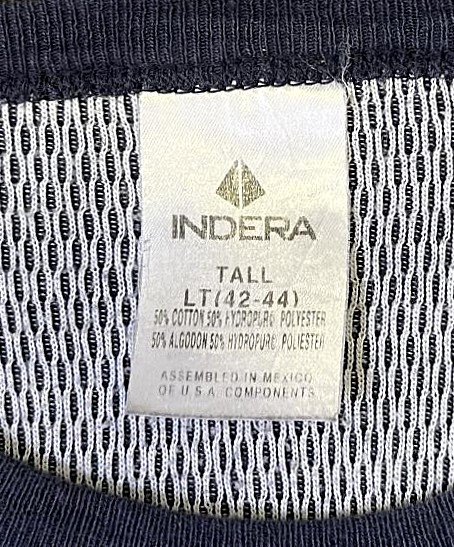 画像2: INDERA MILLS サーマル 長袖 Tシャツ ネイビー (VINTAGE)