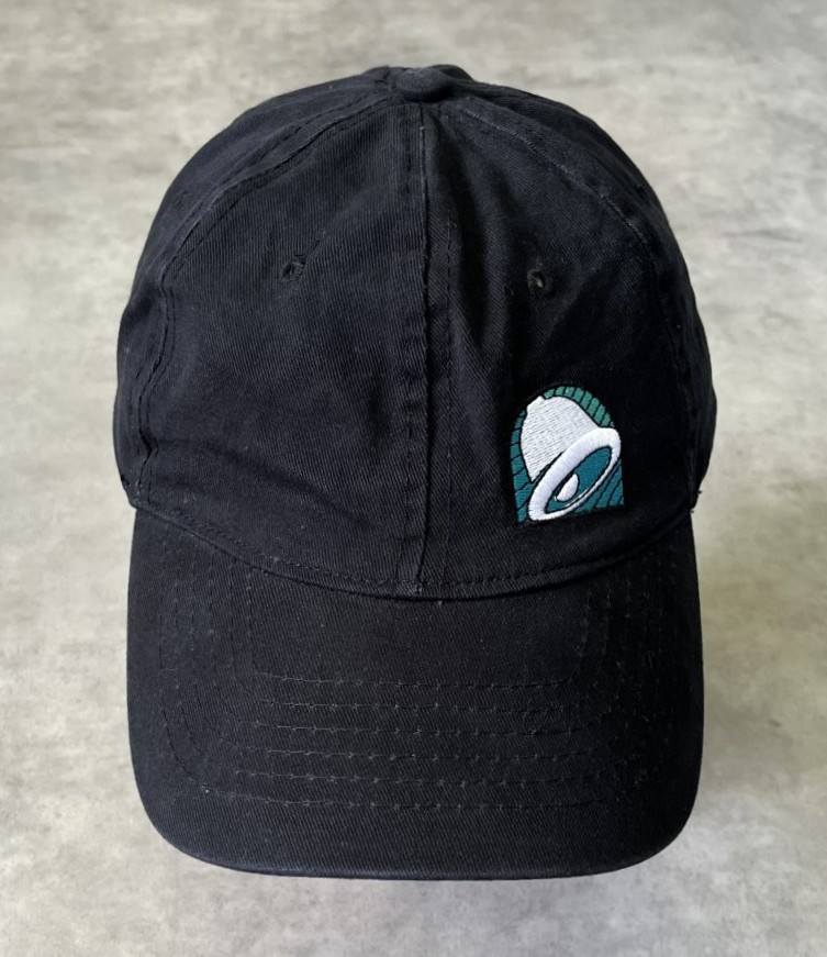 画像2: TACO BELL 6パネル ベースボールキャップ ブラック (USED)