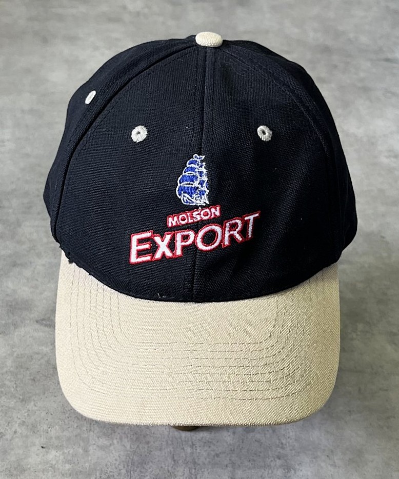 画像2: MOLSON EXPORT 6パネル ベースボールキャップ ツートンカラー (USED)