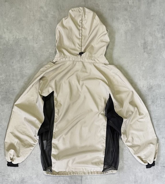 画像5: THE ORIGINAL BUG SHIRT ナイロン/メッシュ アノラック ベージュ/ブラック カナダ製 (VINTAGE)