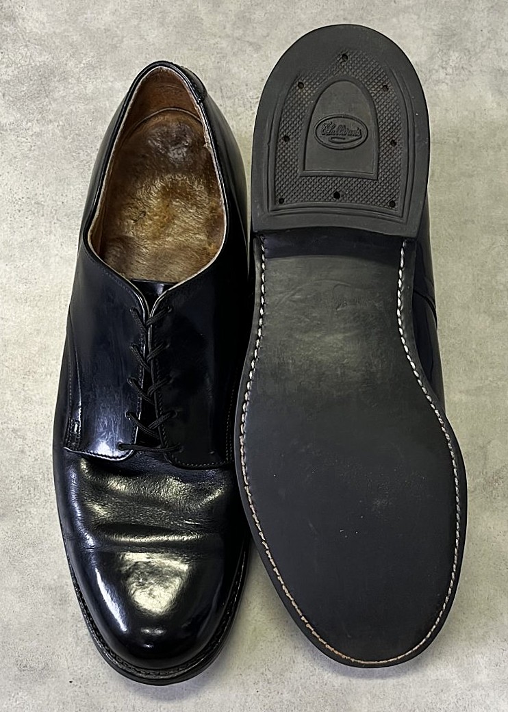 画像: 80'S アメリカ軍 US NAVY "CRADDOCK-TERRY製" ラバーソール サービスシューズ US8R (VINTAGE)