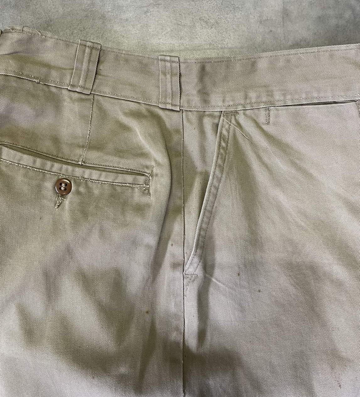 画像3: 50'S アメリカ軍 US ARMY "MIL-T-2064B" ボタンフライ チノパンツ ベージュ (VINTAGE)