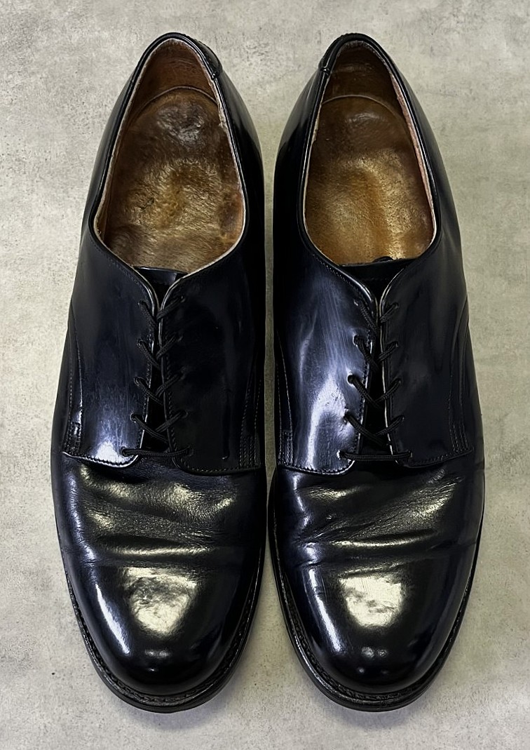 画像: 80'S アメリカ軍 US NAVY "CRADDOCK-TERRY製" ラバーソール サービスシューズ US8R (VINTAGE)