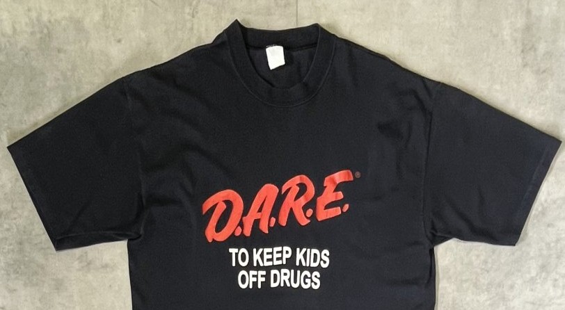 画像: 90'S D.A.R.E. シングルステッチ 半袖 Tシャツ ブラック (VINTAGE)