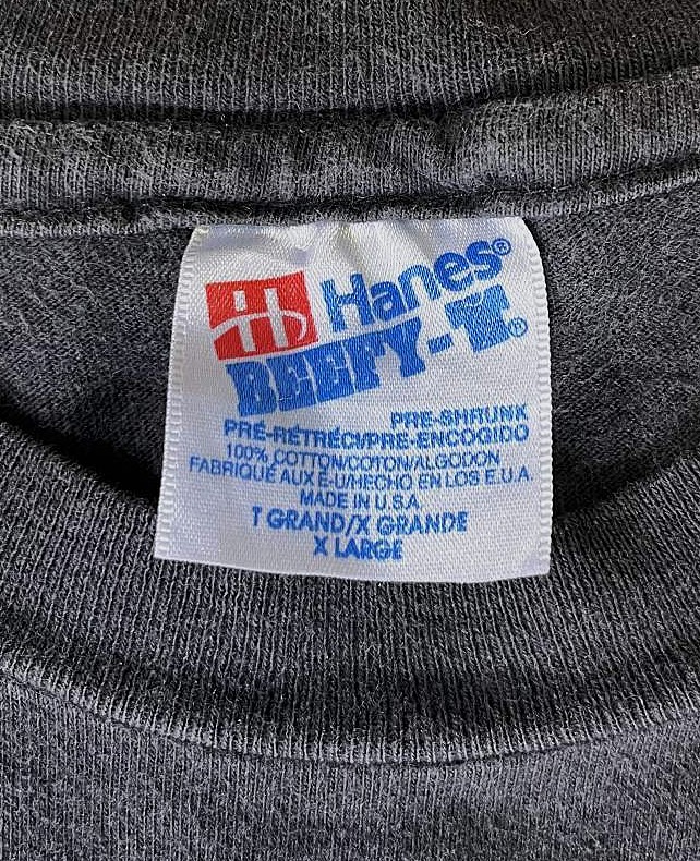 画像2: 90'S UNITY シングルステッチ 両面プリント 半袖 Tシャツ ブラック USA製 (VINTAGE)