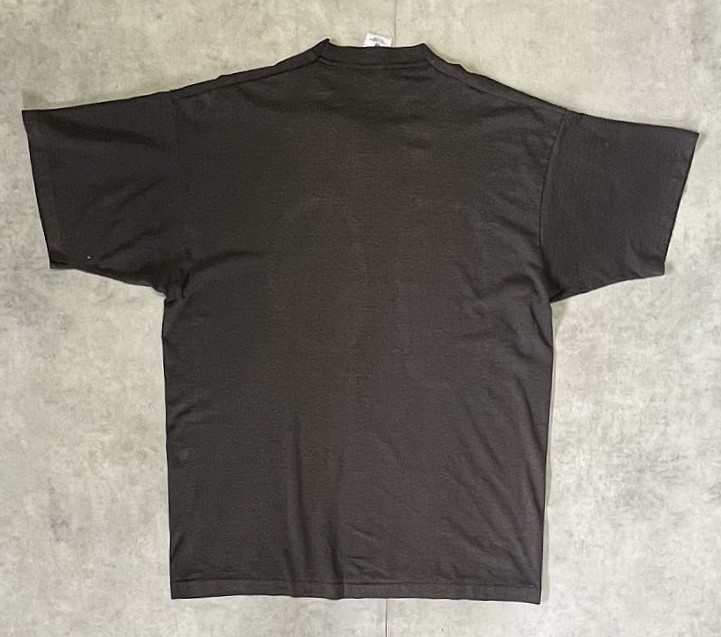 画像4: 90'S IT'S A DANCE シングルステッチ 半袖 Tシャツ フェードブラック カナダ製 (VINTAGE)