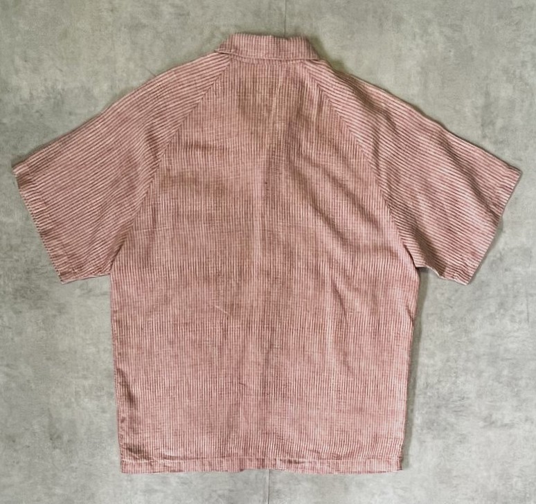 画像3: 03'S PATAGONIA ヘンプ100% 半袖 オープンカラーシャツ チェック柄 (VINTAGE)