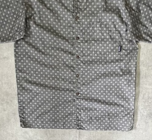 画像: 90'S PATAGONIA 半袖 ACシャツ チェック柄 ポルトガル製 (VINTAGE)