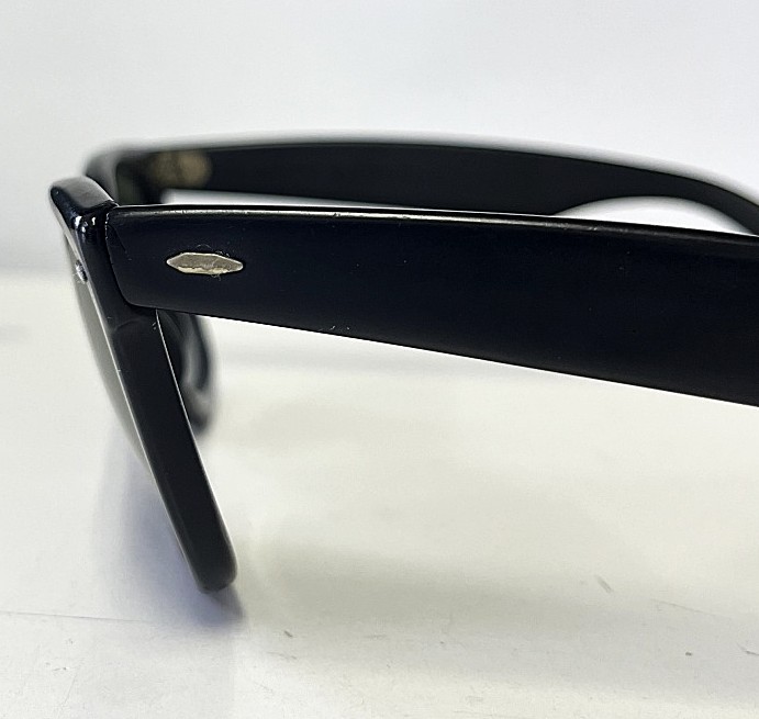 画像3: 80'S B&L ボシュロム製 RAY-BAN "WAYFARER" サングラス マットブラック USA製 (VINTAGE)