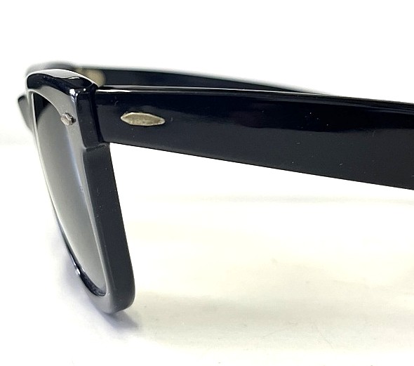 画像3: 80'S B&L ボシュロム製 RAY-BAN "WAYFARER" サングラス ブラック USA製 (VINTAGE)