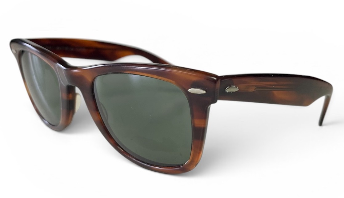 画像2: 80'S B&L ボシュロム製 RAY-BAN "WAYFARER" サングラス べっ甲ブラウン USA製 (VINTAGE)