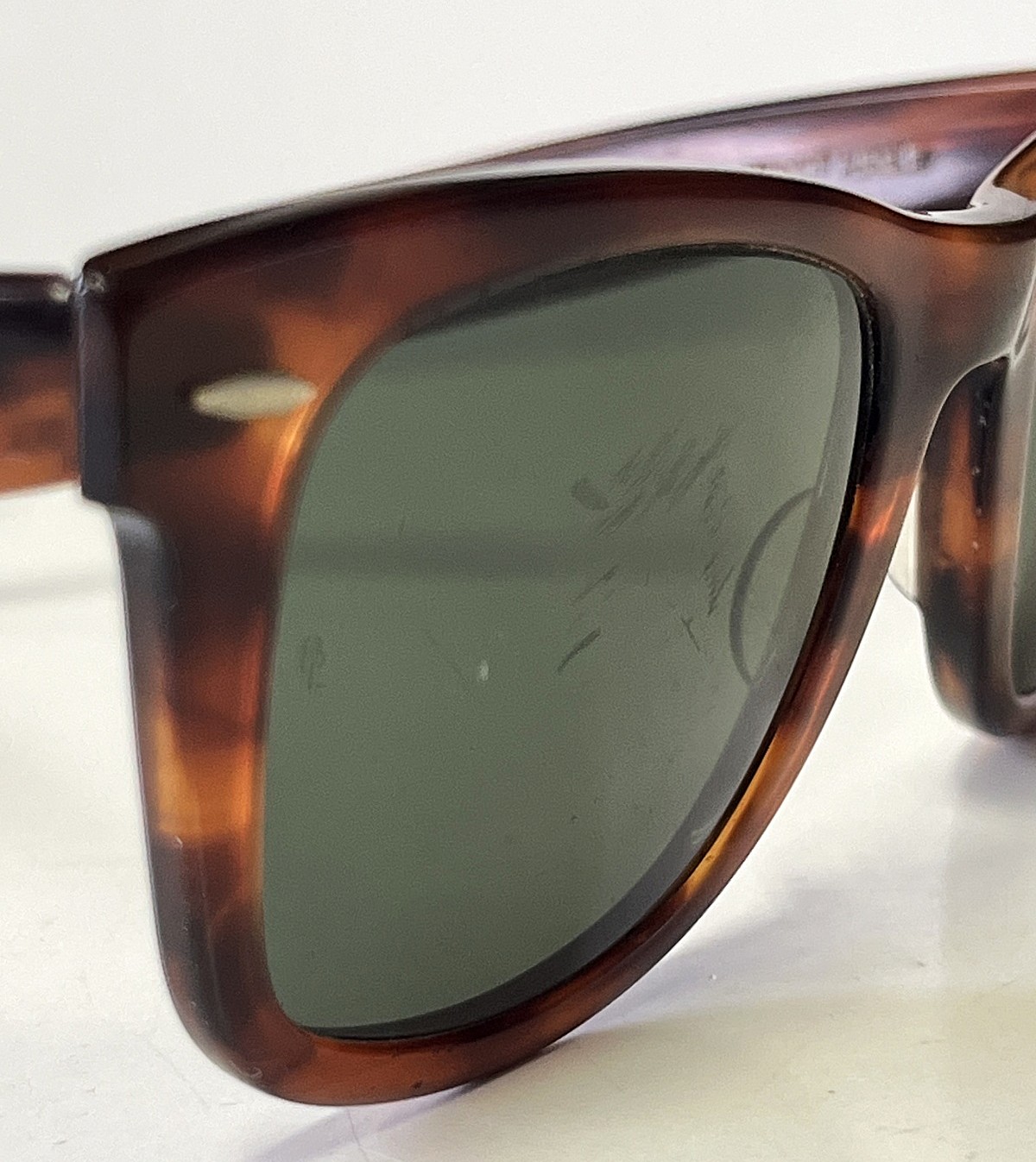 画像7: 80'S B&L ボシュロム製 RAY-BAN "WAYFARER" サングラス べっ甲ブラウン USA製 (VINTAGE)