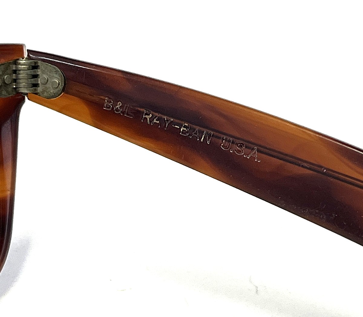 画像5: 80'S B&L ボシュロム製 RAY-BAN "WAYFARER" サングラス べっ甲ブラウン USA製 (VINTAGE)