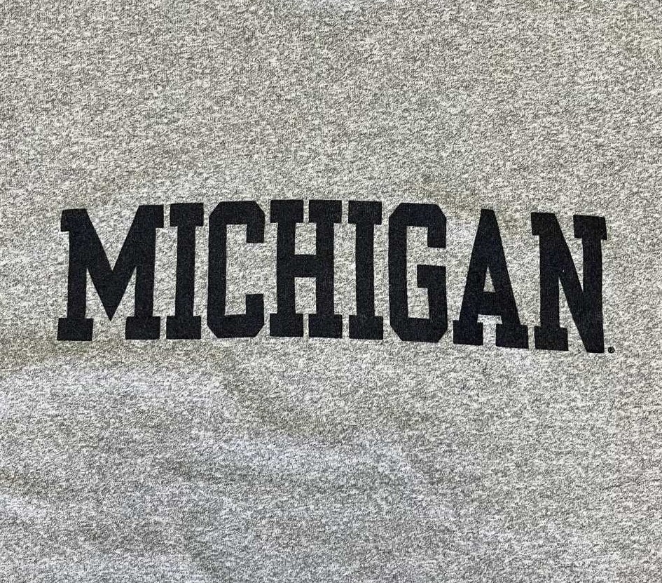 画像: 90'S THE COTTON EXCHANGE シングルステッチ 半袖 Tシャツ ヘザーグレー USA製 (VINTAGE)