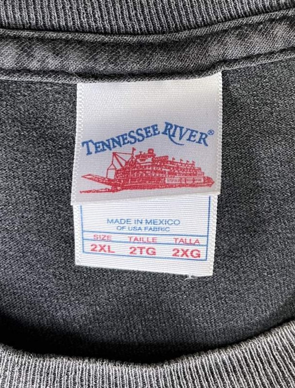 画像2: 90'S ipray 半袖 Tシャツ フェードブラック (VINTAGE)