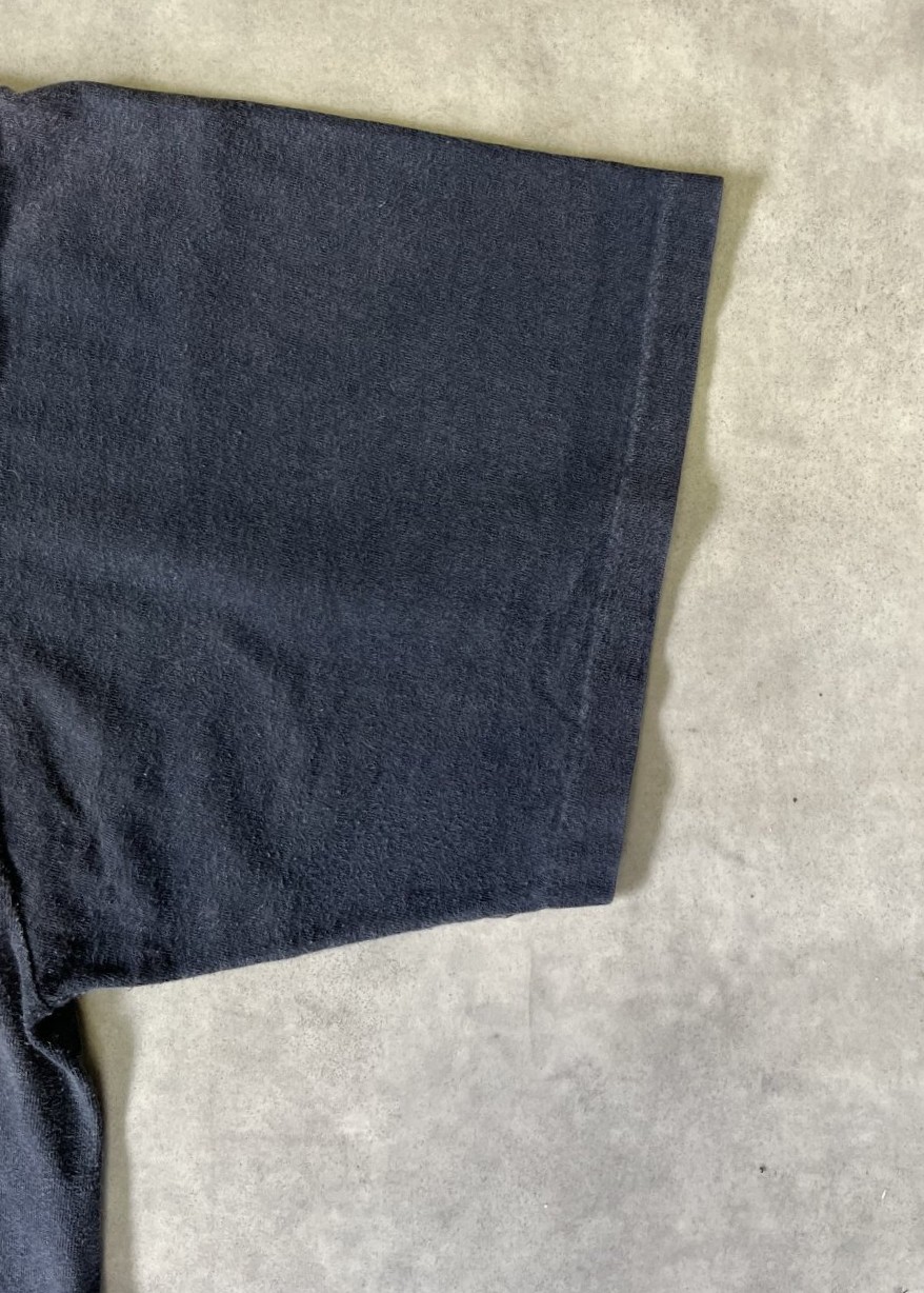 画像4: 90'S CALIFORNIA CASUALS シングルステッチ 半袖 Tシャツ フェードブラック (VINTAGE)