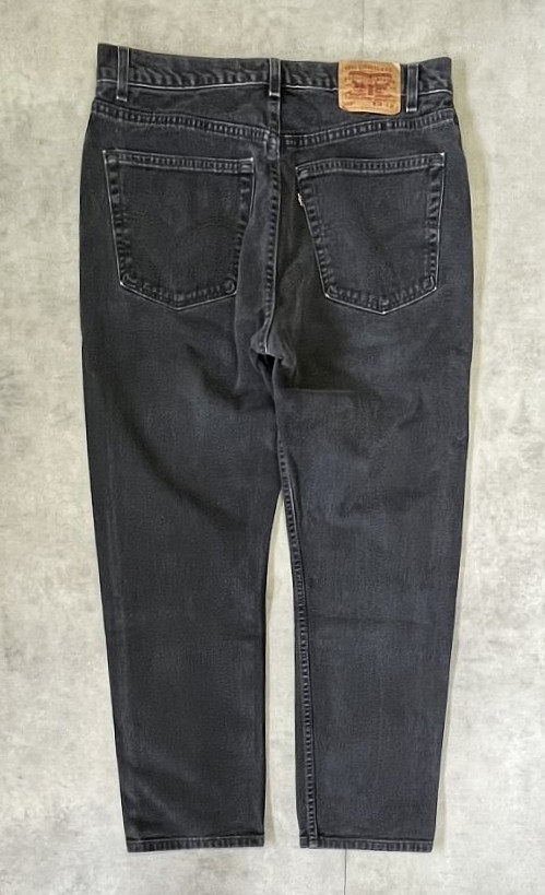 画像3: 00'S LEVIS 505 デニム ブラック USA製 W38L30 (VINTAGE)