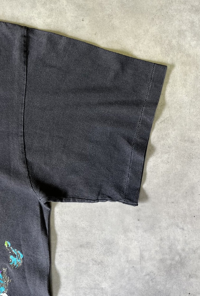 画像5: 90'S GILDA MARX シングルステッチ 半袖 Tシャツ フェードブラック USA製 (VINTAGE)