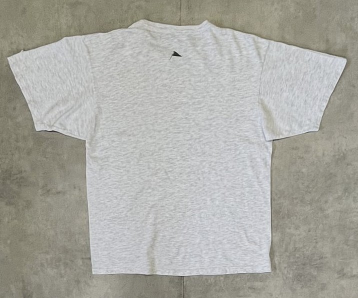 画像4: 90'S CHAMPION 青タグ シングルステッチ 半袖 Tシャツ アッシュグレー USA製 (VINTAGE)