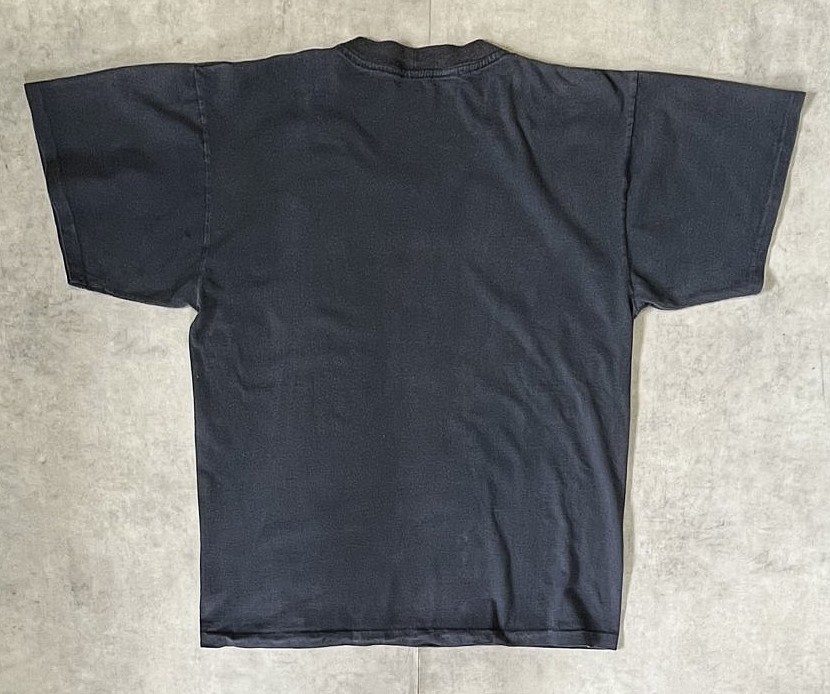 画像5: 90'S CALIFORNIA CASUALS シングルステッチ 半袖 Tシャツ フェードブラック (VINTAGE)