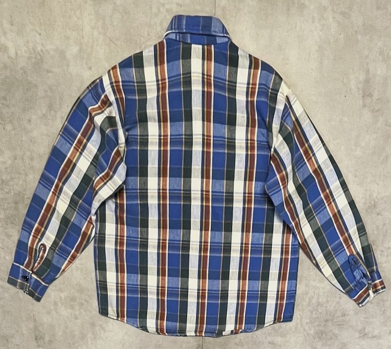画像4: 80'S CLYDESDALE 三角タグ フランネル ワークシャツ チェック柄 USA製 (VINTAGE)