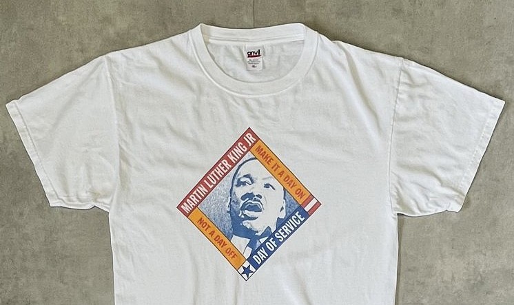 画像: 90'S MARTIN LUTHER KING JR "キング牧師" 半袖 Tシャツ ホワイト (VINTAGE)