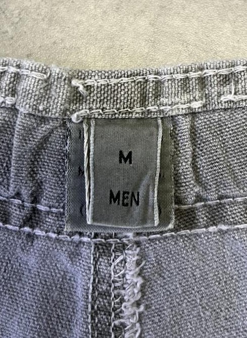 画像2: 80'S GRAMICCI 旧ロゴ ベルト付き ショーツ グレー USA製 (VINTAGE)