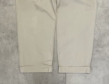画像: 70'S ABERCROMBIE & FITCH "SAFARI" チノパンツ TALONアルミジップ ベージュ (VINTAGE)
