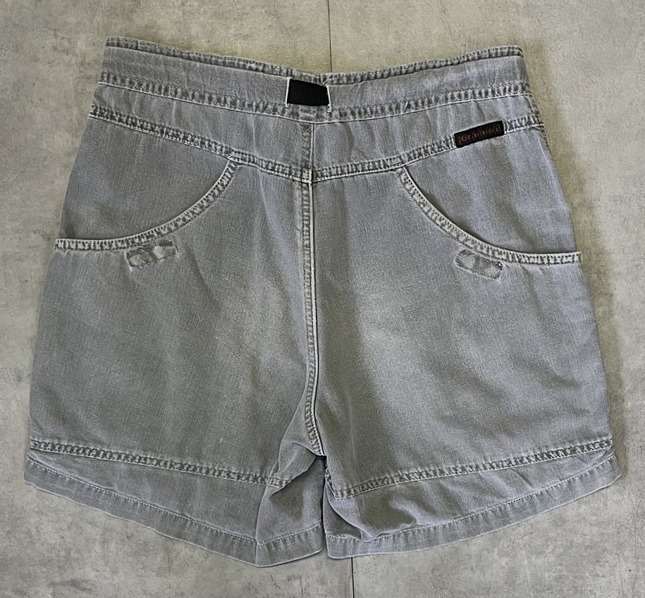 画像5: 80'S GRAMICCI 旧ロゴ ベルト付き ショーツ グレー USA製 (VINTAGE)
