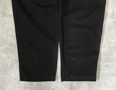 画像: 90'S RALPH LAUREN "ANDREW PANT" ツープリーツ チノパンツ ブラック W35L30 (VINTAGE)