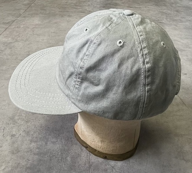 画像3: 90'S RALPH LAUREN ロゴ刺繍 ベースボールキャップ カーキ USA製 (VINTAGE)