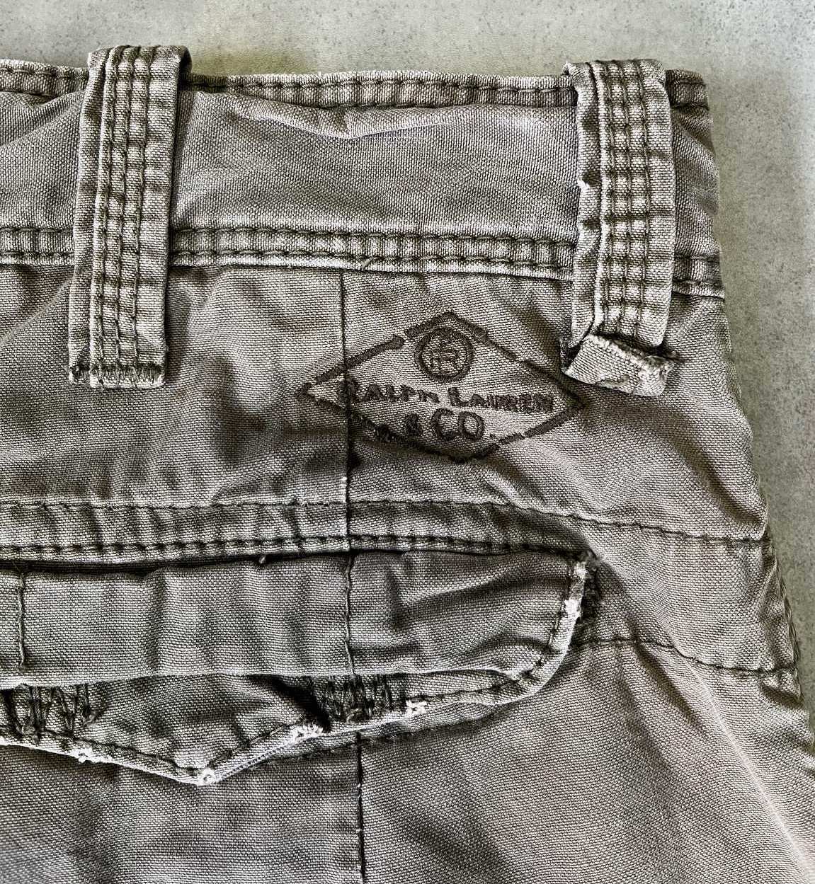 画像7: 90'S RALPH LAUREN カーゴショーツ カーキ (VINTAGE)