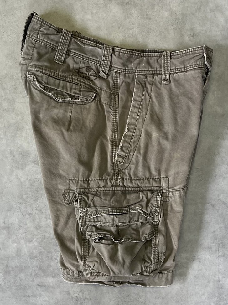 画像5: 90'S RALPH LAUREN カーゴショーツ カーキ (VINTAGE)