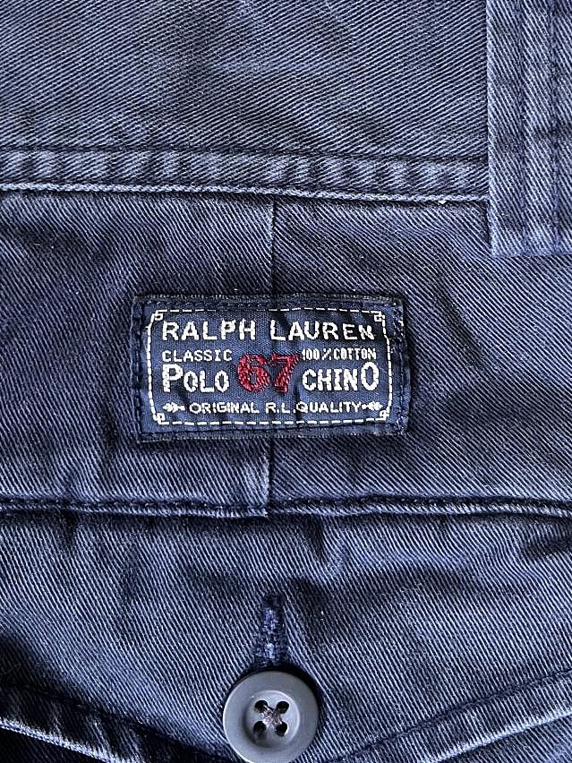 画像6: 90'S RALPH LAUREN カーゴショーツ ネイビー (VINTAGE)