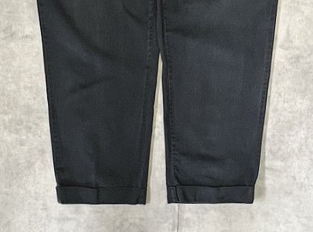 画像: 90'S RALPH LAUREN ワンプリーツ チノパンツ ブラック W36L31 (VINTAGE)