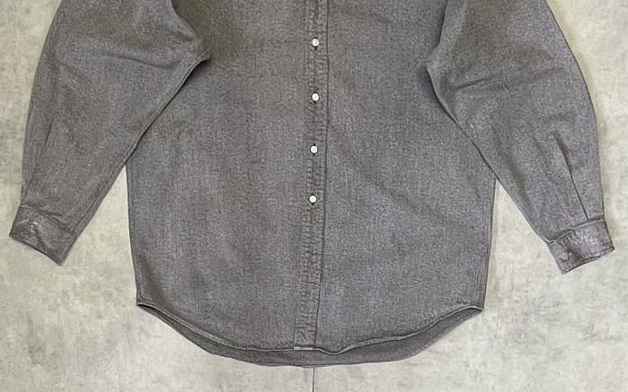 画像: 80'S RALPH LAUREN "BLACK COVERT" 長袖 BDシャツ ブラック USA製 (VINTAGE)