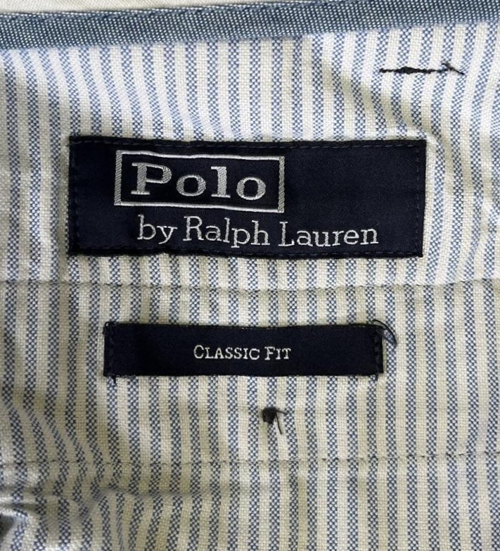 画像2: 90'S RALPH LAUREN ツープリーツ チノパンツ ブラック W38L30 (VINTAGE)
