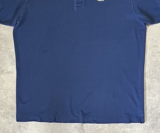 画像: 80'S CHEMISE LACOSTE ポロシャツ ダークブルー フランス製 (VINTAGE)
