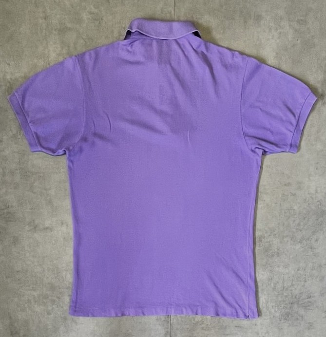 画像4: 80'S CHEMISE LACOSTE ポロシャツ ライラック フランス製 (VINTAGE)