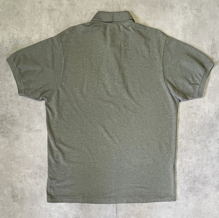 画像4: 90'S CHEMISE LACOSTE ポロシャツ ヘザーオリーブ フランス製 (VINTAGE)