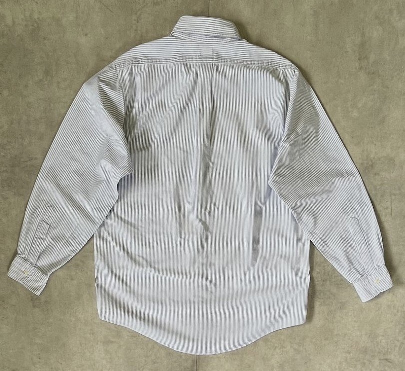画像3: 90'S BROOKS BROTHERS オックスフォード BDシャツ ストライプ USA製 (VINTAGE)