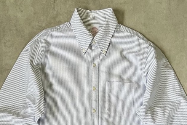 画像: 90'S BROOKS BROTHERS オックスフォード BDシャツ ストライプ USA製 (VINTAGE)