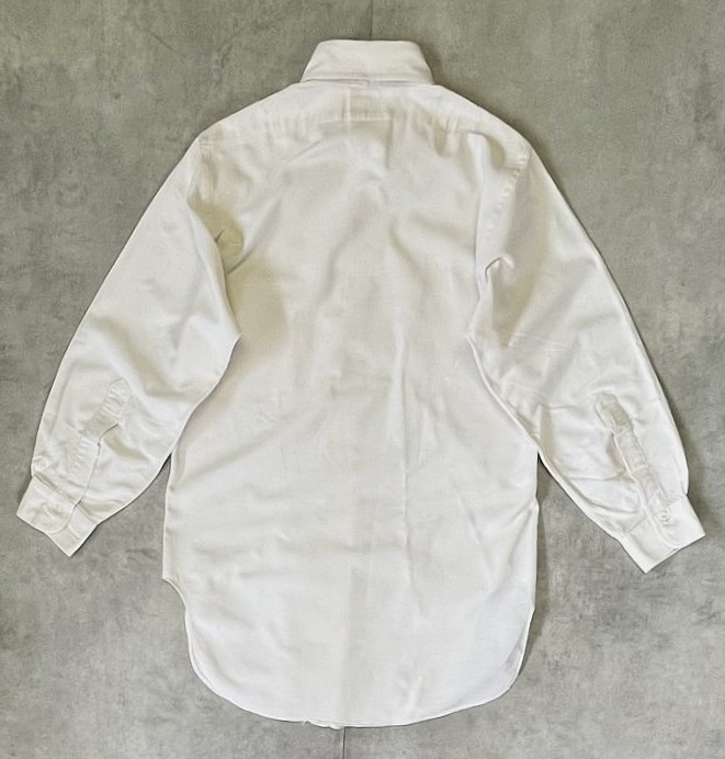 画像3: 60'S BROOKS BROTHERS "MAKERS" 6ボタン オックスフォード BDシャツ 生成り USA製 (VINTAGE)