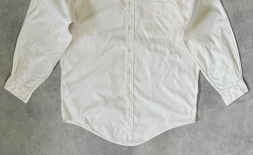 画像: 90'S BROOKS BROTHERS "MAKERS" ピンオックス BDシャツ 生成り USA製 (VINTAGE)