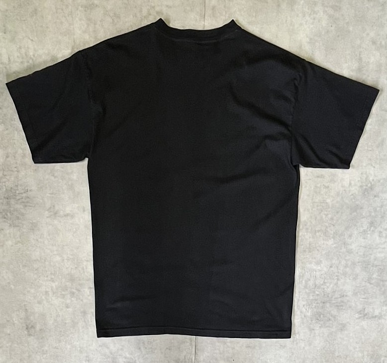 画像5: 90'S THE BEATLES 袖プリント入り 半袖 Tシャツ ブラック USA製 (VINTAGE)