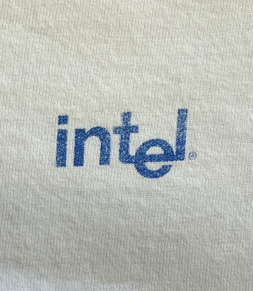 画像5: 00'S INTEL "DEVELOPER SERVICES" 両面+袖プリント 半袖 Tシャツ ホワイト (VINTAGE)