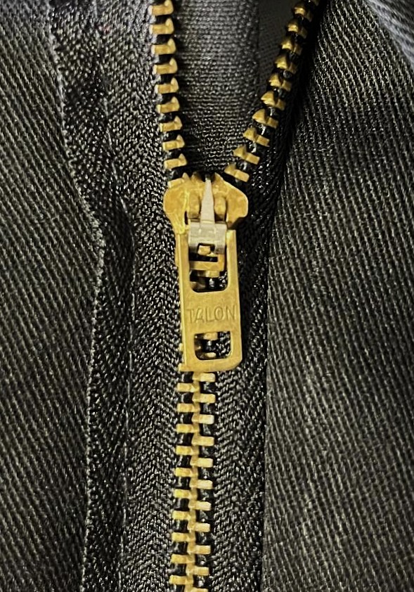 画像5: 80'S DICKIES 874 チビタグ ワークパンツ ブラック W42L29 TALONジップ USA製 (VINTAGE)