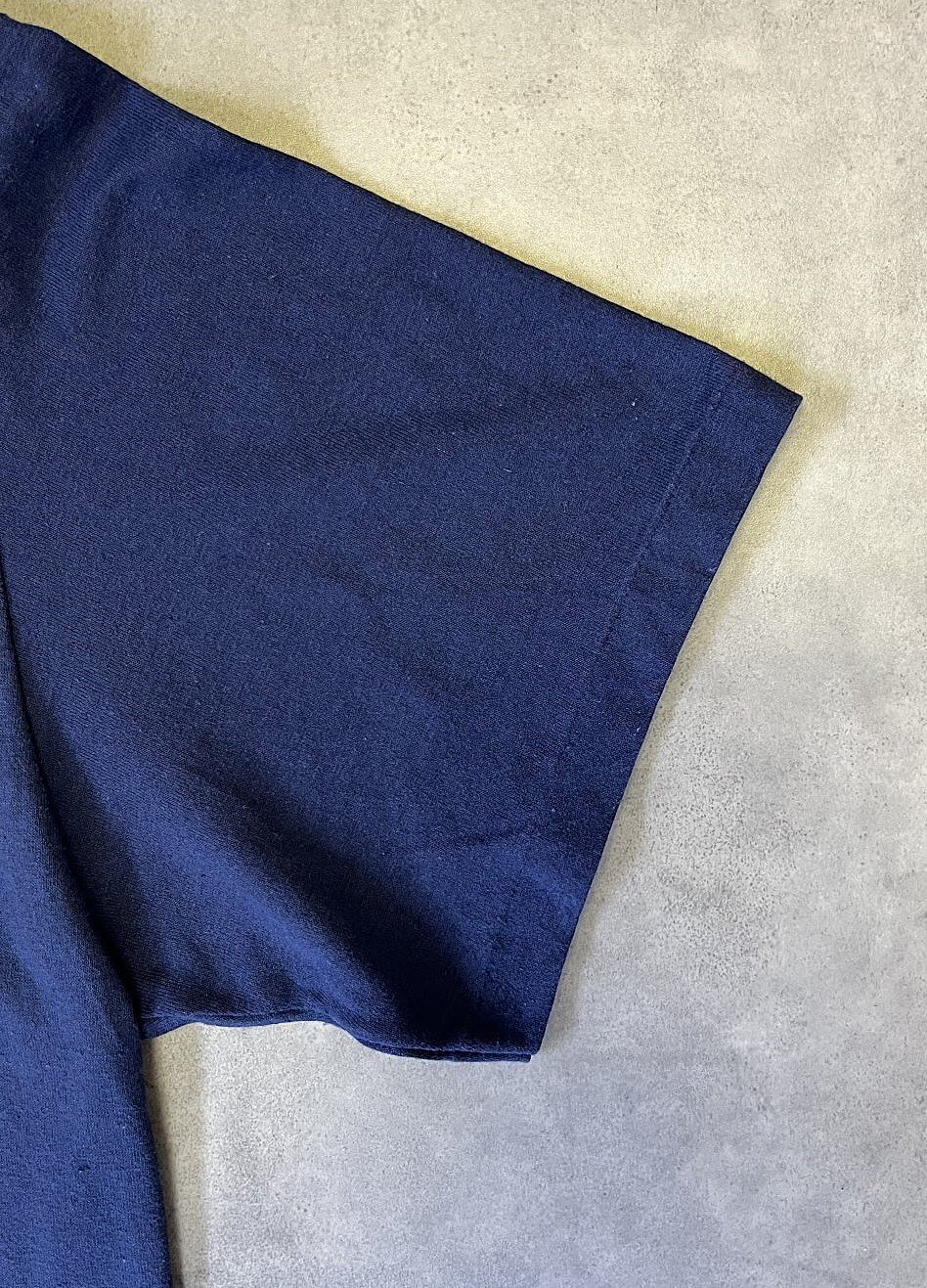 画像: 80'S SPORTSWEAR "FIRST MATE" シングルステッチ 半袖 Tシャツ ネイビー USA製 (VINTAGE)