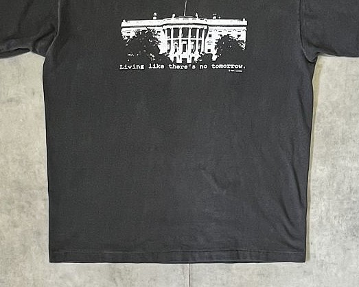 画像: 90'S MEDICINE MAN シングルステッチ 両面プリント 半袖 Tシャツ フェードブラック USA製 (VINTAGE)